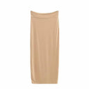 Elegant Modal Pencil Skirt Versatile Summer Staple Skirt