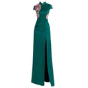 Green Cheongsam Wedding Dress Retro Elegance Artistry