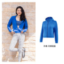 Yoyoplus Slim Looking Loose Long Sleeve Hooded Jacket for Women