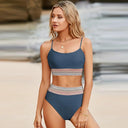 Fashion Seaside Vacation Hot Spring Sling Bikini 2024 Set