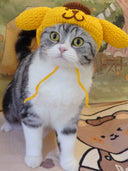 Sanliou Pom Pom Purin Pet Disguise Cap Handmade Cat Headdress