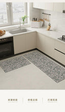 Pu Shang Kitchen Floor Mat Waterproof Oil-Proof Washable Carpet