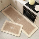 Kitchen Floor Mat Non-Slip and Oilproof Absorbent Rug