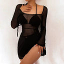 Night Club Mesh Dress: Seductive Fashion Statement for Women