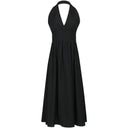 Elegant Chiffon Little Black Dress Luxury Party Attire