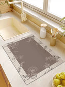 Accessible Luxury Diatom Ooze Quick-Drying Kitchen Mat