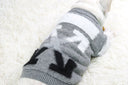 Pet Trendy Dog Clothes Winter Velvet Padded Sweater Big Brother