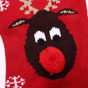 Christmas Pet Clothes Red Nose Deer Sweater For Dogs