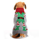 Christmas Pet Clothes Red Nose Deer Sweater For Dogs