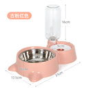 Automatic Water Dispenser Feeding Teddy Mouth Wet-Proof Cat