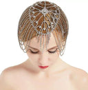 Vintage Glamour Rhinestone Hair Accessories for Dance Parties