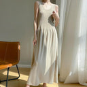 Ice Silk Suspender Skirt: Sophisticated Elegance And Comfort