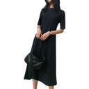 Chic Black Korean Style T-shirt Skirt Summer Essential Fashion