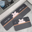 Cartoon Soft Diatom Ooze Kitchen Floor Mat Non-Slip Oilproof