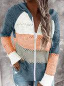 Big Sale Special Offer Autumn Winter Contrast Color Cardigan