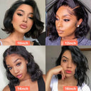 Brazilian Body Wave Lace Front Bob Wig Effortless Elegance