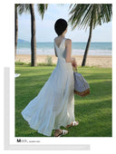 Enchanted Seaside Maxi Skirt Magical Fairy Vacation Style