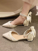 Enchanted Fairy Pearl High Heels Whimsical Elegance Shoes