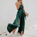 Elegant V-Neck Sundress Chic Party Club Style Dress