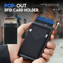 RFID Metal Smart Men Wallet for Stylish Everyday Use