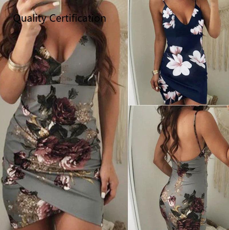 Floral Backless Dress: Spring Fashion Confidence Boost