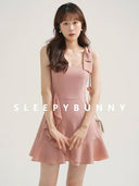 Sleepy Bunny A-Line Dress Chic Summer Style Statement Fashion