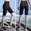 Curvy Women's Quick-Dry Workout Leggings Stylish Fitness Bottoms