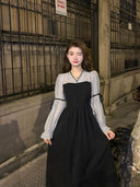 Elegant Retro Tea Dress for Modern Women Timeless Style