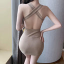 Elegant Open Back Bodycon Dress Allure Summer Style