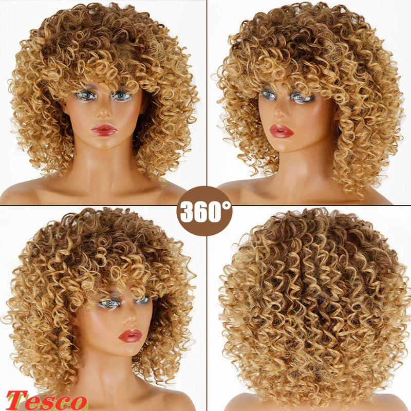 Hair Wig: Stylish African Afro Fashion Statement