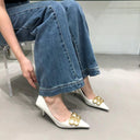 Graceful Women's European Style Footwear Elegant Chic Shoes