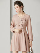 Lotus Pink Dress: Spring Fashion Elegance and Style Chic