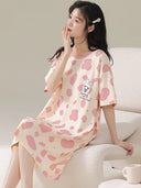 Palanduo Nightdress: Summer Cotton Sleepwear for Women