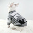 Pet Trendy Dog Clothes Winter Velvet Padded Sweater Big Brother