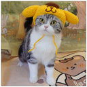 Sanliou Pom Pom Purin Pet Disguise Cap Handmade Cat Headdress