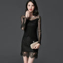 Spring Lace Slim-Fit Shirt for Modern Women's Style