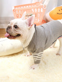 TB Dog Clothes Pet Sweater Autumn Winter Cardigan for Small Dogs