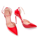 Mirror Shine High Heels Glamorous Patent Leather Shoes