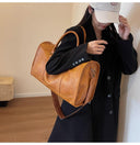 Retro Crossbody Business Trip Female Texture Luggage Bag