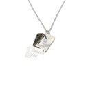 Open Envelope Couple's Pendant Chinese Valentine's Day Gift Necklace