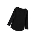 2023 Fall Thin Long Sleeve Pullover T-shirt for Women