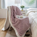 Sofa Blanket Winter Thick Coral Fleece Office Nap Blanket