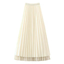 Winter Fairy Pleated Tulle Skirt Captivating Elegance