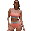 Fashion Seaside Vacation Hot Spring Sling Bikini 2024 Set