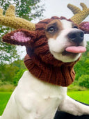 Pet Cartoon Zoo Cute Headgear Knitting Dog Cat Scarf Hat