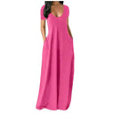 Deep V Sundress: Stylish Summer Party Attire Elegant Design