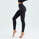 Jiao Ma Algin Fabric High Waist Hip Raise Yoga Pants