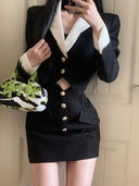 K-Drama Chic Women's Suit Jacket Modern Style Statement