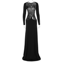 Internet Hot Long Sleeves Gown Stylish Elegant Fashion Statement