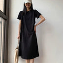 European Chic Cotton Dress Modern Korean Style Beauty